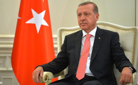 Tổng thống Thổ Nhĩ Kỳ Recep Erdogan.